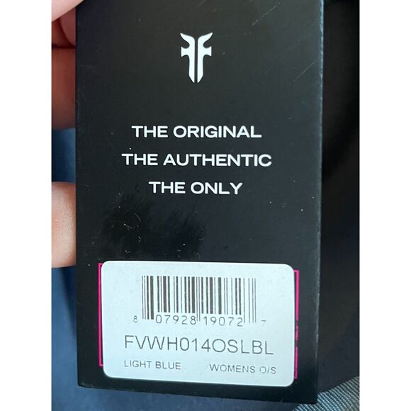 NWT FRYE Light Blue Fedora Hat Women's One Size - Picture 4 of 9